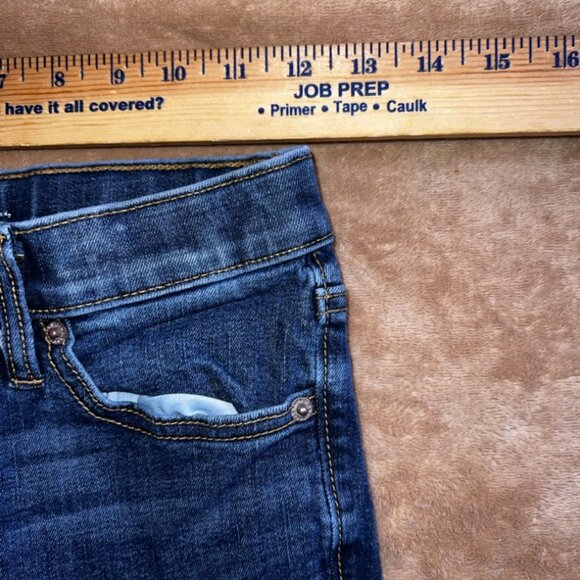 Old Navy Kids Sz 10 Straight Leg Adjustable Built-in Tough Blue Jeans (Q) - Picture 3 of 7